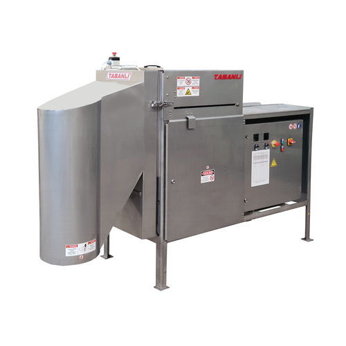 Trancheuse à coupe transversale - TTS1D - TABANLI MAKINA SAN VE TIC LTD STI - pour fruits et légumes / automatique / à couteaux