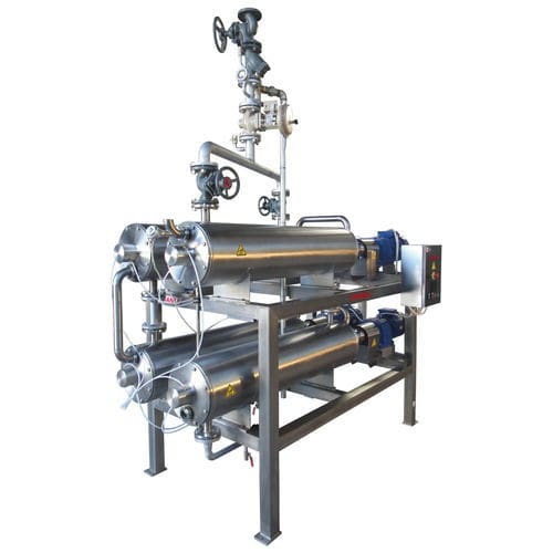 Pasteurisateur à vapeur - TSSP - TABANLI MAKINA SAN VE TIC LTD STI - rotatif