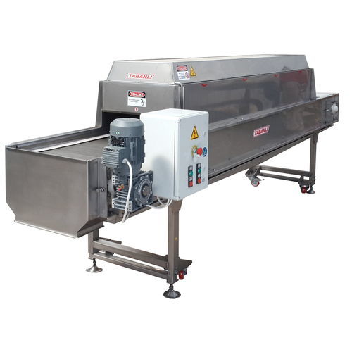 Essoreuse à soufflage d'air - TABDC - TABANLI MAKINA SAN VE TIC LTD STI - pour les légumes / de fruits / avec convoyeur à bande
