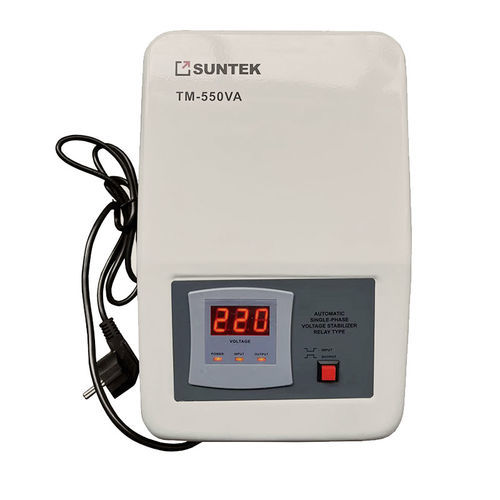 Stabilisateur de tension monophasé - SUNTEK TM-550VA - Electrosheriff - automatique