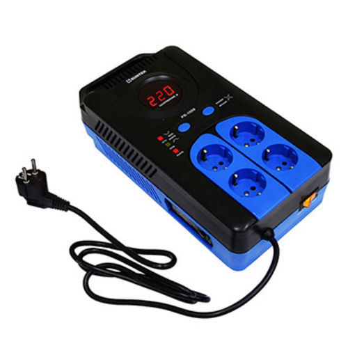 Stabilisateur de tension monophasé - SUNTEK PR 1000 VA - Electrosheriff - triphasé / électronique