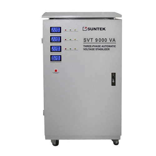 Stabilisateur de tension triphasé - SUNTEK SVT 9000 VA - Electrosheriff - automatique