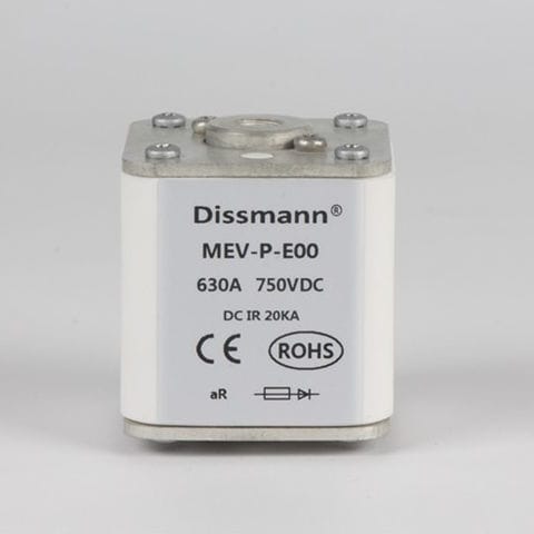 Bloc-fusible 300VAC 300VDC Classe T 400A 1 Pôle Boîtier En Cuivre Mersen