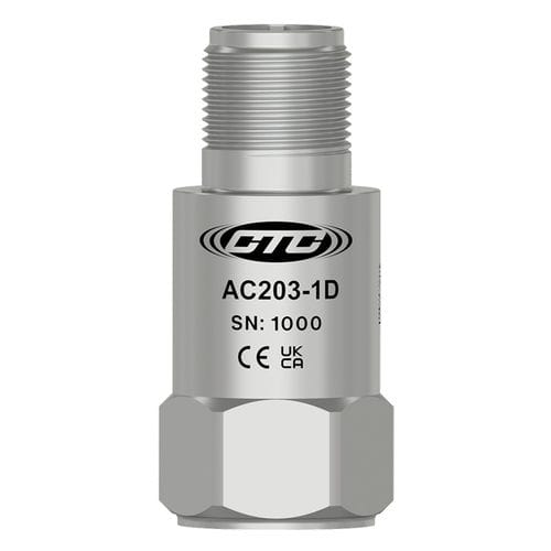 Accéléromètre hermétique - AC203 - CTC - industriel