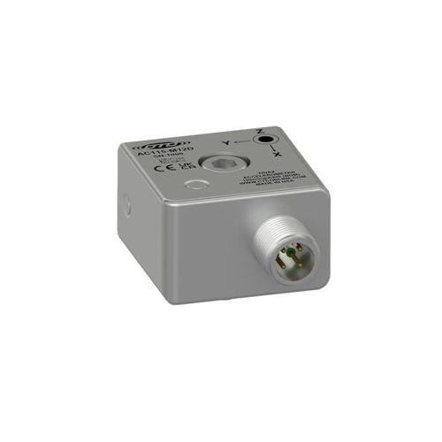 Accéléromètre triaxial - AC115-M12D - CTC - hermétique
