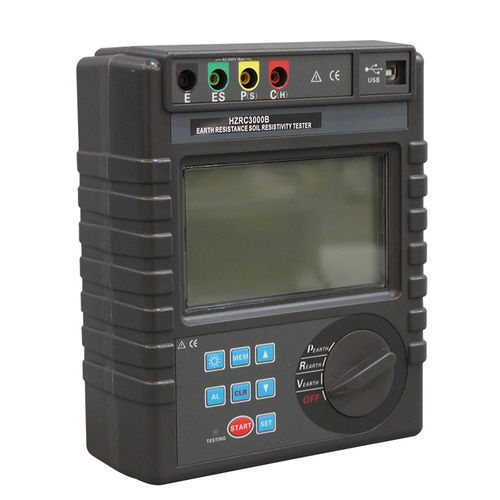 Testeur de résistance de terre - HZRC3000B - Huazheng Electric - de résistivité du sol / pour appareils électriques / d'installation électrique