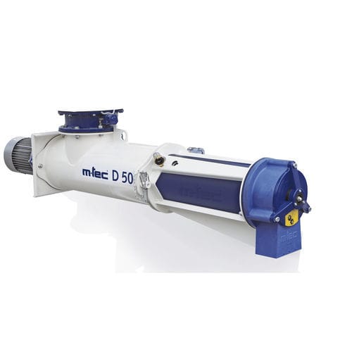 Mélangeur à vis conique - D50 - M-TEC Mathis Technik - continu / de granulés / pour chantier de construction