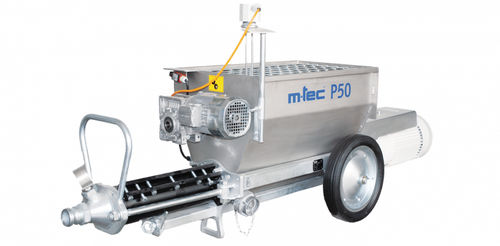 Pompe centrifuge - CONNECT P50 3DCP - M-TEC Mathis Technik - à mortier / pour chape autonivelante / à levier