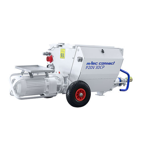 Pompe centrifuge - CONNECT® P20 3DCP - M-TEC Mathis Technik - pour ciment / électrique / à amorçage manuel