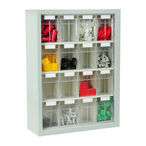 Armoire murale - MultiStore - hünersdorff GmbH - de stockage / en tôle d'acier / avec bacs