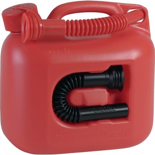 Jerrycan en plastique - 0016956913 - hünersdorff GmbH - rectangulaire / avec bec verseur