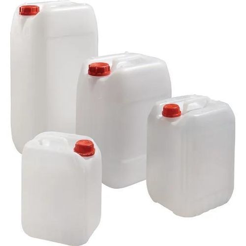 Jerrycan en plastique - 0017217030 - hünersdorff GmbH - rectangulaire / pour produits dangereux / compact