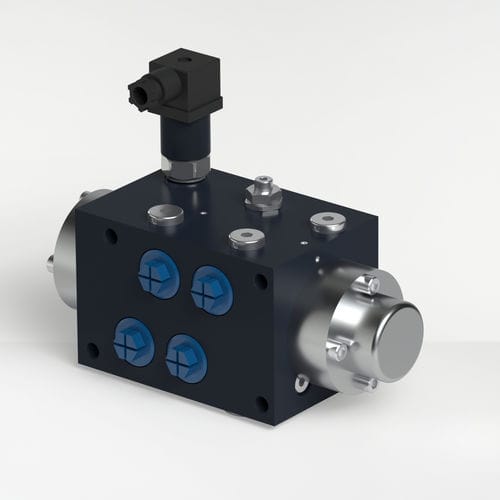 Distributeur hydraulique à tiroir - VB70 - Andreas Lupold Hydrotechnik GmbH - à levier