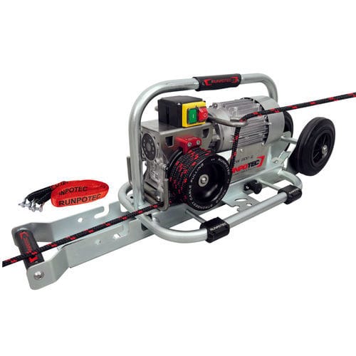 Treuil à cabestan de tirage - CW 800 E - Runpotec GmbH - à moteur brushless DC / pour câble / à corde