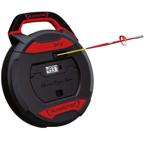 Tire-câble avec compteur - GF3 - Runpotec GmbH - en fibre de verre / portable