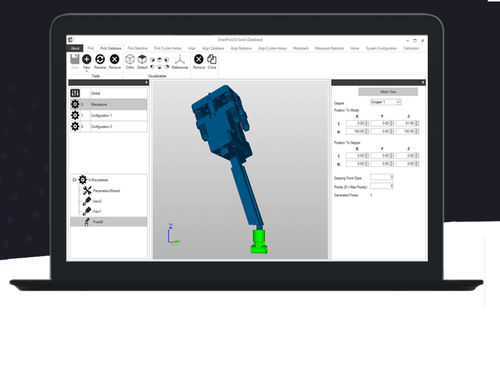 Logiciel de supervision - SMART PICK 3D SOLID - IT-Robotics s.r.l. - configuration / de prise en vrac / de robot