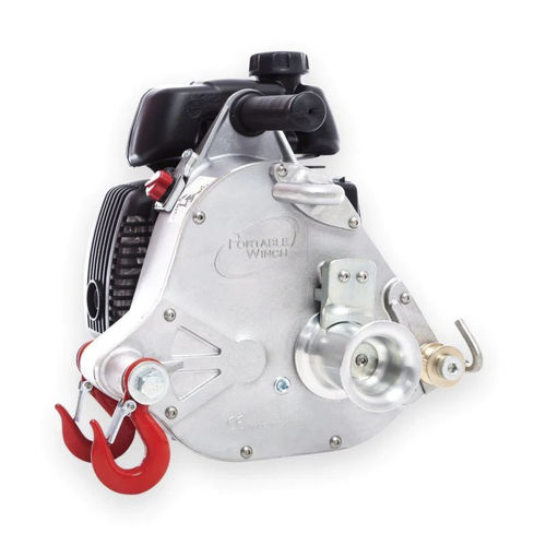 Treuil à cabestan de tirage - PCW5000 - PORTABLE WINCH CO. - à moteur thermique / portable / robuste