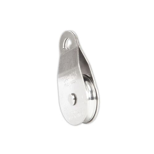 Poulie ouvrante pivotante - PCA-12 series - PORTABLE WINCH CO. - pour câble / en aluminium / en acier inoxydable