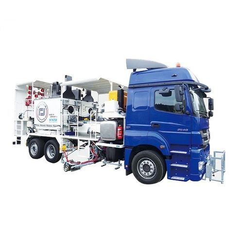 Machine de traçage de ligne pour les routes - WTE320 - Jiangsu Lu Xinda Traffic Facilities Co., Ltd. - montée sur camion