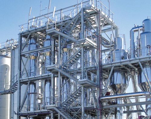 Évaporateur à film tombant - Jiangsu Hanpu Mechanical Technology Co., Ltd. - de process / pour l'industrie agroalimentaire