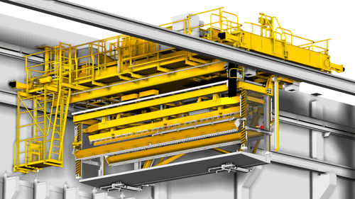 Pont roulant monopoutre - Künz GmbH - sur mesure / automatisé / avec prise