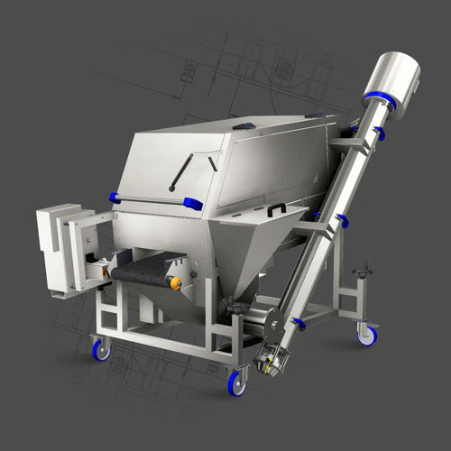 Enrobeuse-paneuse à tambour - DRUMMY - MTS srl - de viande / de légumes / pour poisson
