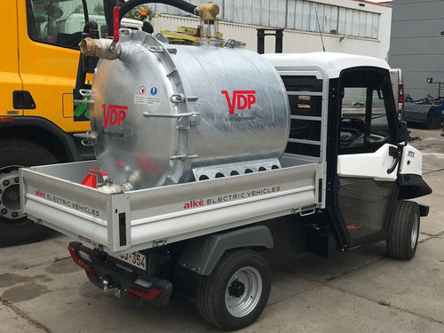 Unité d'aspiration fixe - S-VAC 800 - Altro-Tec GbR - avec pompe à vide