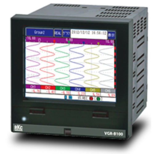 Enregistreur sans papier - VGR-B100  - RKC INSTRUMENT INC - de température / 3 canaux / avec écran tactile