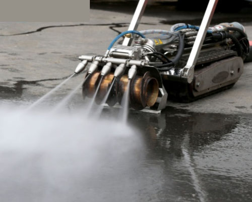 Robot de nettoyage pour réservoir d'eau - YG series - Zhengzhou Yugong Construction Machinery Co., Ltd. - nettoyage humide / aucun homme n'entre / haute pression
