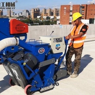 Grenailleuse monodisque - YG series - Zhengzhou Yugong Construction Machinery Co., Ltd. - à 2 turbines / pour le sol / pour métal