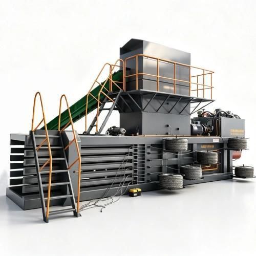 Presse à balles pour carton - YG series - Zhengzhou Yugong Construction Machinery Co., Ltd. - pour papier / pour plastique / pour déchets