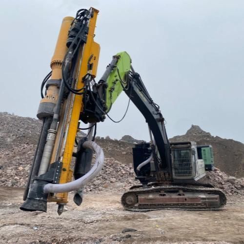 Éclateur de roche hydraulique - YG series - Zhengzhou Yugong Construction Machinery Co., Ltd. - pour applications minières / pour démolition contrôlée / avec compresseur d'air intégré