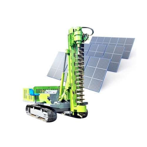 Enfonce-pieux hydraulique - Zhengzhou Yugong Construction Machinery Co., Ltd. - pneumatique / vibrant / pour applications photovoltaïques