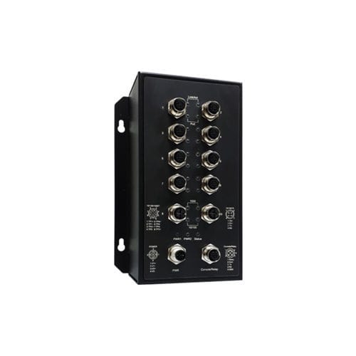 Commutateur Ethernet administrable - ES 4010P-M12 - BEC Technologies - 10 ports / Gigabit Ethernet / fast ethernet