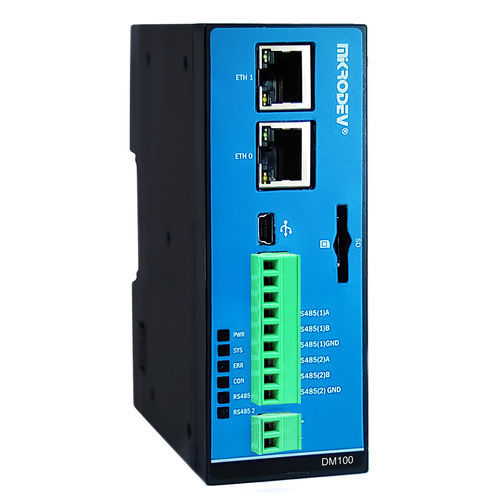 RTU Modbus TCP - DM100-E2N-GC3-B1000 - Mikrodev - Ethernet / RS-232 / RS-485