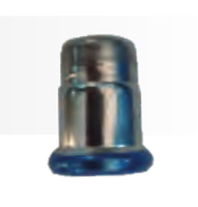 Embout recouvrant non fileté - 542 06 0000 02 - Airpipe Europe - rond / en inox / sans silicone