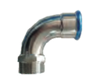 Raccord hydraulique - 542 15 0000 02 - Airpipe Europe - pour gaz / fileté / coudé à 90°