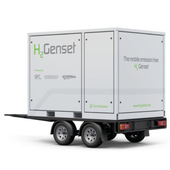 Groupe électrogène à pile à combustible à hydrogène - 20-10/21 - SFC Energy AG - triphasé / refroidi par air / de secours