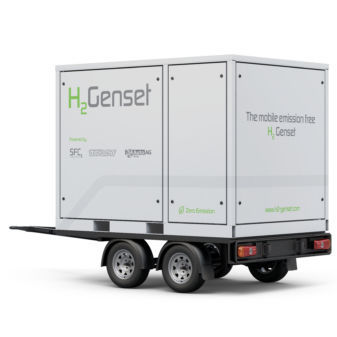 Groupe électrogène à pile à combustible à hydrogène - 20-10/36 - SFC Energy AG - triphasé / refroidi par air / de secours