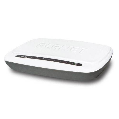 Commutateur Ethernet administrable - SW-804 - PLANET Technology Corp. - 8 ports / fast ethernet / mural