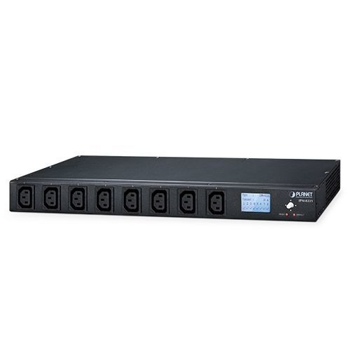 PDU rackable - IPM-8221 - PLANET Technology Corp. - commutée via Internet / IEC / intelligent