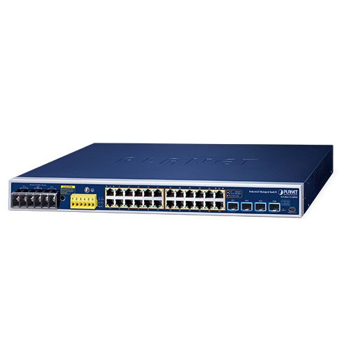 Commutateur Ethernet administrable - IGS-R4215-24P4X - PLANET Technology Corp. - 24 ports / de niveau 2 / de niveau 3