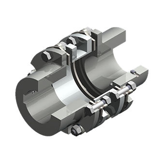 Accouplement à disque - 314  - Maschinenfabrik Mönninghoff GmbH & Co. KG - double / en acier inoxydable / d'arbre
