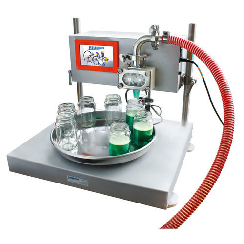 Système de remplissage automatique - Dr. Jessberger GmbH - semi-automatique / de pompe / pour l'industrie chimique