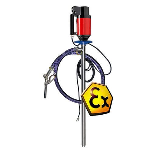 Pompe vide-fût - JP-480 SS - Dr. Jessberger GmbH - pour produits chimiques / avec moteur électrique / immergée