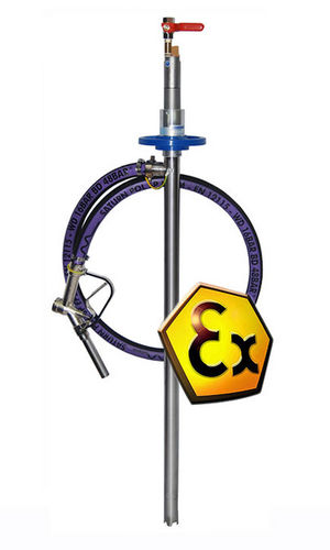 Pompe vide-fût - JP-AIR 3 - Dr. Jessberger GmbH - pour produits chimiques / à air / à actionneur pneumatique