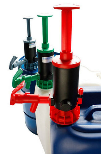 Pompe manuelle - JP-07 RED - Dr. Jessberger GmbH - pour acide / stationnaire / industrielle