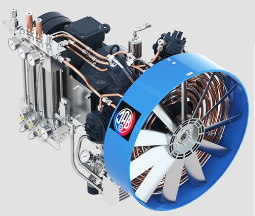 Compresseur à piston - SVD 700/250 - J.A. Becker & Söhne GmbH & Co. KG - d'air / à moteur électrique / portable