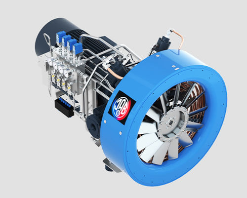 Compresseur à piston - SVB 1300/350 N1 - J.A. Becker & Söhne GmbH & Co. KG - d'azote / à moteur électrique / stationnaire