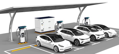 Chargeur de batterie pour véhicule électrique - IHEBS470K7D-350LL3C - Infypower - au sol / lithium-ion / CE